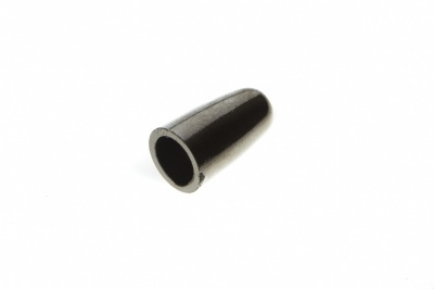 8100-Наконечник пластиковый под металл 15 мм-тем.никель - купить в Златоусте. Цена: 2.45 руб.