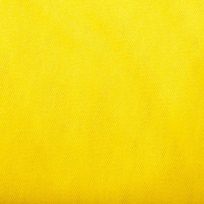 Фатин блестящий 16-70, 12 гр/м2, шир.300см, цвет жёлтый - купить в Златоусте. Цена 109.72 руб.