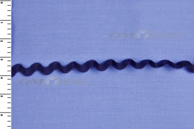 Тесьма плетеная "Вьюнчик"/т.синий - купить в Златоусте. Цена: 48.03 руб.