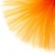 Фатин матовый 16-127, 12 гр/м2, шир.300см, цвет оранжевый - купить в Златоусте. Цена 96.31 руб.