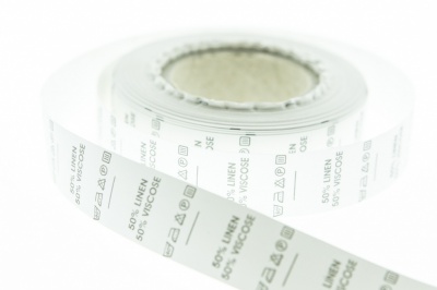 Состав и уход за тк. Linen 50%  Viscose 50%  1000шт - купить в Златоусте. Цена: 476.84 руб.