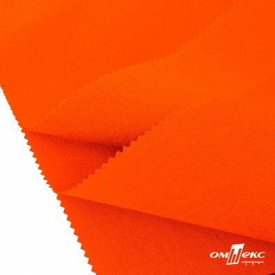 Ткань смесовая для спецодежды "Униформ" 17-1350, 200 гр/м2, шир.150 см, цвет люм.оранжевый - купить в Златоусте. Цена 138.73 руб.