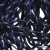 Шнурки #107-19, круглые 130 см, двухцветные цв.тём.синий/белый - купить в Златоусте. Цена: 22.14 руб.