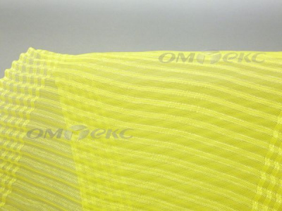 Лента капроновая "Гофре", шир. 110 мм/уп. 50 м, цвет жёлтый - купить в Златоусте. Цена: 33.37 руб.
