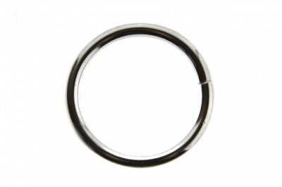 Кольцо металлическое d-3 х 32 мм, цв.-никель - купить в Златоусте. Цена: 3.92 руб.