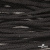 Шнур плетеный d-6 мм круглый, 70% хлопок 30% полиэстер, уп.90+/-1 м, цв.1078-черный - купить в Златоусте. Цена: 588 руб.