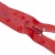 Молния водонепроницаемая PVC Т-7, 20 см, неразъемная, цвет (820)-красный - купить в Златоусте. Цена: 21.56 руб.