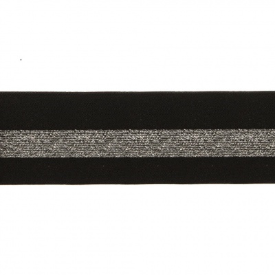 #2/6-Лента эластичная вязаная с рисунком шир.52 мм (45,7+/-0,5 м/бобина) - купить в Златоусте. Цена: 69.33 руб.