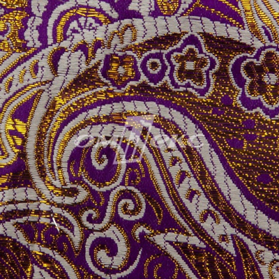 Ткань костюмная жаккард №9, 140 гр/м2, шир.150см, цвет фиолет - купить в Златоусте. Цена 383.29 руб.