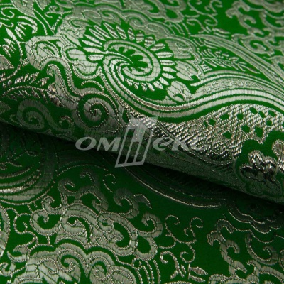Ткань костюмная жаккард №4, 140 гр/м2, шир.150см, цвет зелёный - купить в Златоусте. Цена 387.20 руб.