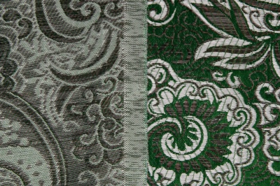 Ткань костюмная жаккард, 135 гр/м2, шир.150см, цвет зелёный№4 - купить в Златоусте. Цена 441.94 руб.