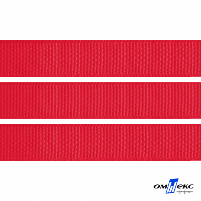 Репсовая лента 012, шир. 12 мм/уп. 50+/-1 м, цвет красный - купить в Златоусте. Цена: 164.91 руб.