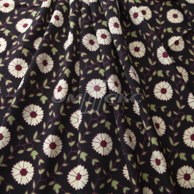 Плательная ткань "Фламенко" 10.1, 80 гр/м2, шир.150 см, принт растительный - купить в Златоусте. Цена 243.96 руб.