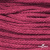 Шнур плетеный d-6 мм, 70% хлопок 30% полиэстер, уп.90+/-1 м, цв.1068-фуксия - купить в Златоусте. Цена: 588 руб.