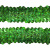 Тесьма с пайетками D4, шир. 30 мм/уп. 25+/-1 м, цвет зелёный - купить в Златоусте. Цена: 1 087.39 руб.