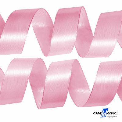 050-нежно-розовый Лента атласная упаковочная (В) 85+/-5гр/м2, шир.50 мм (1/2), 25+/-1 м - купить в Златоусте. Цена: 120.46 руб.