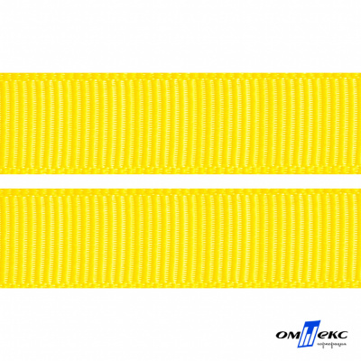 Репсовая лента 020, шир. 25 мм/уп. 50+/-1 м, цвет жёлтый - купить в Златоусте. Цена: 301.80 руб.