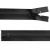 Молния водонепроницаемая PVC Т-7, 20 см, неразъемная, цвет чёрный - купить в Златоусте. Цена: 21.56 руб.