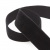 Лента бархатная нейлон, шир.25 мм, (упак. 45,7м), цв.03-черный - купить в Златоусте. Цена: 800.84 руб.