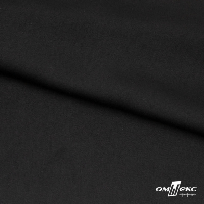 Ткань плательная Габриэль 100% полиэстер,140 (+/-10) гр/м2, шир. 150 см, цв. черный BLACK - купить в Златоусте. Цена 248.37 руб.