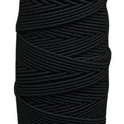Нитка - резинка Спандекс 25 м (уп-10шт)-чёрные - купить в Златоусте. Цена: 36.02 руб.