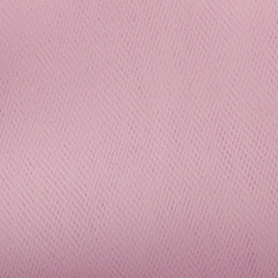 Фатин матовый 16-12, 12 гр/м2, шир.300см, цвет нежно-розовый - купить в Златоусте. Цена 96.31 руб.