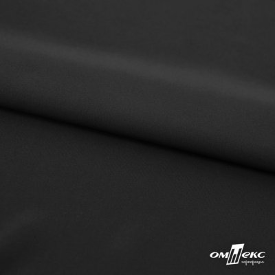 Плательная ткань "Невада", 120 гр/м2, шир.150 см, цвет чёрный - купить в Златоусте. Цена 254.22 руб.