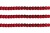 Пайетки "ОмТекс" на нитях, SILVER-BASE, 6 мм С / упак.73+/-1м, цв. 3 - красный - купить в Златоусте. Цена: 468.37 руб.