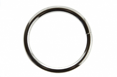 Кольцо металлическое d-38 мм, цв.-никель - купить в Златоусте. Цена: 4.89 руб.