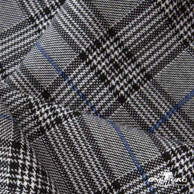 Ткань костюмная "Клер" 80% P, 16% R, 4% S, 200 г/м2, шир.150 см,#3 цв-серый/синий - купить в Златоусте. Цена 412.02 руб.