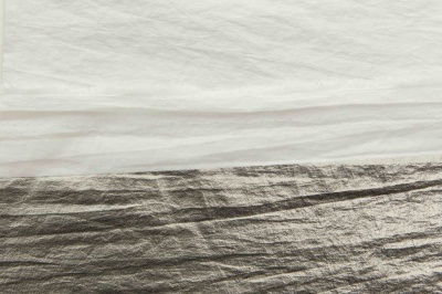 Текстильный материал "Диско"#1805 с покрытием РЕТ, 40гр/м2, 100% полиэстер, цв.6-тем.серебро - купить в Златоусте. Цена 412.36 руб.