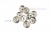 Кнопки пришивные 30 мм никель - купить в Златоусте. Цена: 18.68 руб.