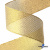 Лента металлизированная "ОмТекс", 50 мм/уп.22,8+/-0,5м, цв.- золото - купить в Златоусте. Цена: 149.71 руб.