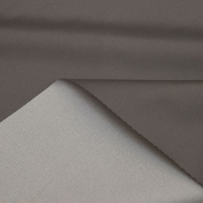 Курточная ткань Дюэл (дюспо) 18-0201, PU/WR/Milky, 80 гр/м2, шир.150см, цвет серый - купить в Златоусте. Цена 160.75 руб.