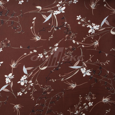 Плательная ткань "Фламенко" 2.2, 80 гр/м2, шир.150 см, принт растительный - купить в Златоусте. Цена 239.03 руб.