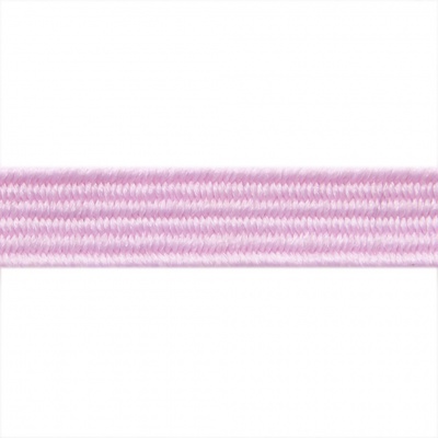 Резиновые нити с текстильным покрытием, шир. 6 мм ( упак.30 м/уп), цв.- 80-розовый - купить в Златоусте. Цена: 155.22 руб.