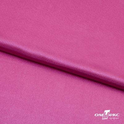 Поли креп-сатин 17-2627, 125 (+/-5) гр/м2, шир.150см, цвет розовый - купить в Златоусте. Цена 155.57 руб.