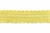 Тесьма кружевная 0621-1212А, шир. 45 мм/уп. 20+/-1 м, цвет 017-жёлтый - купить в Златоусте. Цена: 1 033.32 руб.