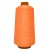 Нитки текстурированные некручёные 457, намот. 15 000 м, цвет оранжевый - купить в Златоусте. Цена: 204.10 руб.
