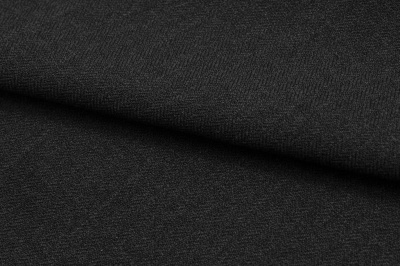 Ткань костюмная 21699 1144/1178, 236 гр/м2, шир.150см, цвет чёрный - купить в Златоусте. Цена 455.40 руб.