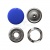 Кнопка рубашечная (закрытая) 9,5мм - эмаль, цв.168 - голубой - купить в Златоусте. Цена: 4.77 руб.