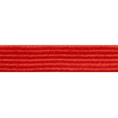 Резиновые нити с текстильным покрытием, шир. 6 мм ( упак.30 м/уп), цв.- 86-красный - купить в Златоусте. Цена: 155.22 руб.
