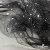 Сетка Фатин Глитер Спейс, 12 (+/-5) гр/м2, шир.150 см, 16-167/черный - купить в Златоусте. Цена 184.03 руб.