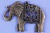 Декоративный элемент для творчества из металла "Слон"  - купить в Златоусте. Цена: 26.93 руб.