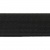 Резинка 25 мм Тканая, 13,75 гр/п.м, (бобина 25 +/-0,5 м) - черная  - купить в Златоусте. Цена: 11.67 руб.
