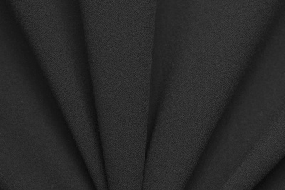 Костюмная ткань с вискозой "Бриджит", 210 гр/м2, шир.150см, цвет чёрный - купить в Златоусте. Цена 564.96 руб.