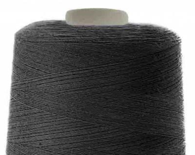 Швейные нитки (армированные) 28S/2, нам. 2 500 м, цвет чёрный - купить в Златоусте. Цена: 139.91 руб.