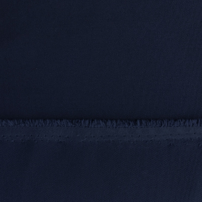 Костюмная ткань "Элис", 220 гр/м2, шир.150 см, цвет т.синий - купить в Златоусте. Цена 308 руб.