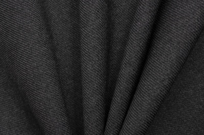 Ткань костюмная 25505 2003, 265 гр/м2, шир.150см, цвет т.серый - купить в Златоусте. Цена 418.73 руб.