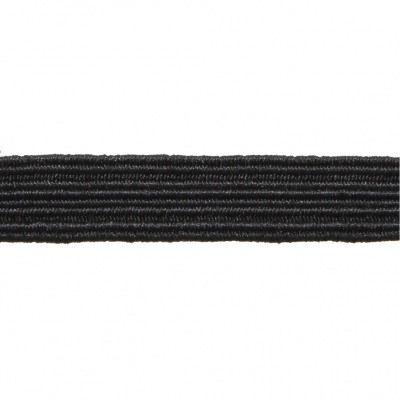 Резинка продежка С-52, шир. 7 мм (20 шт/10 м), цвет чёрный - купить в Златоусте. Цена: 1 338.93 руб.